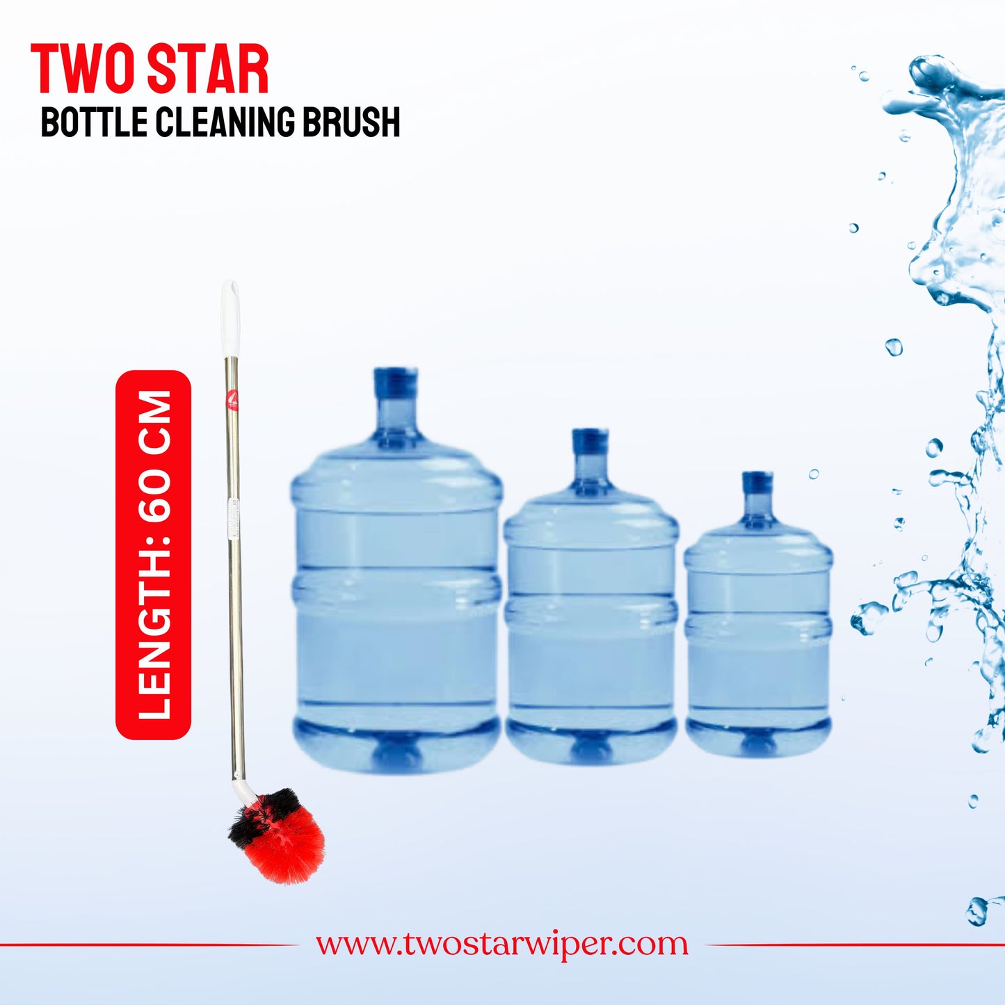 Two star Bottle Brush