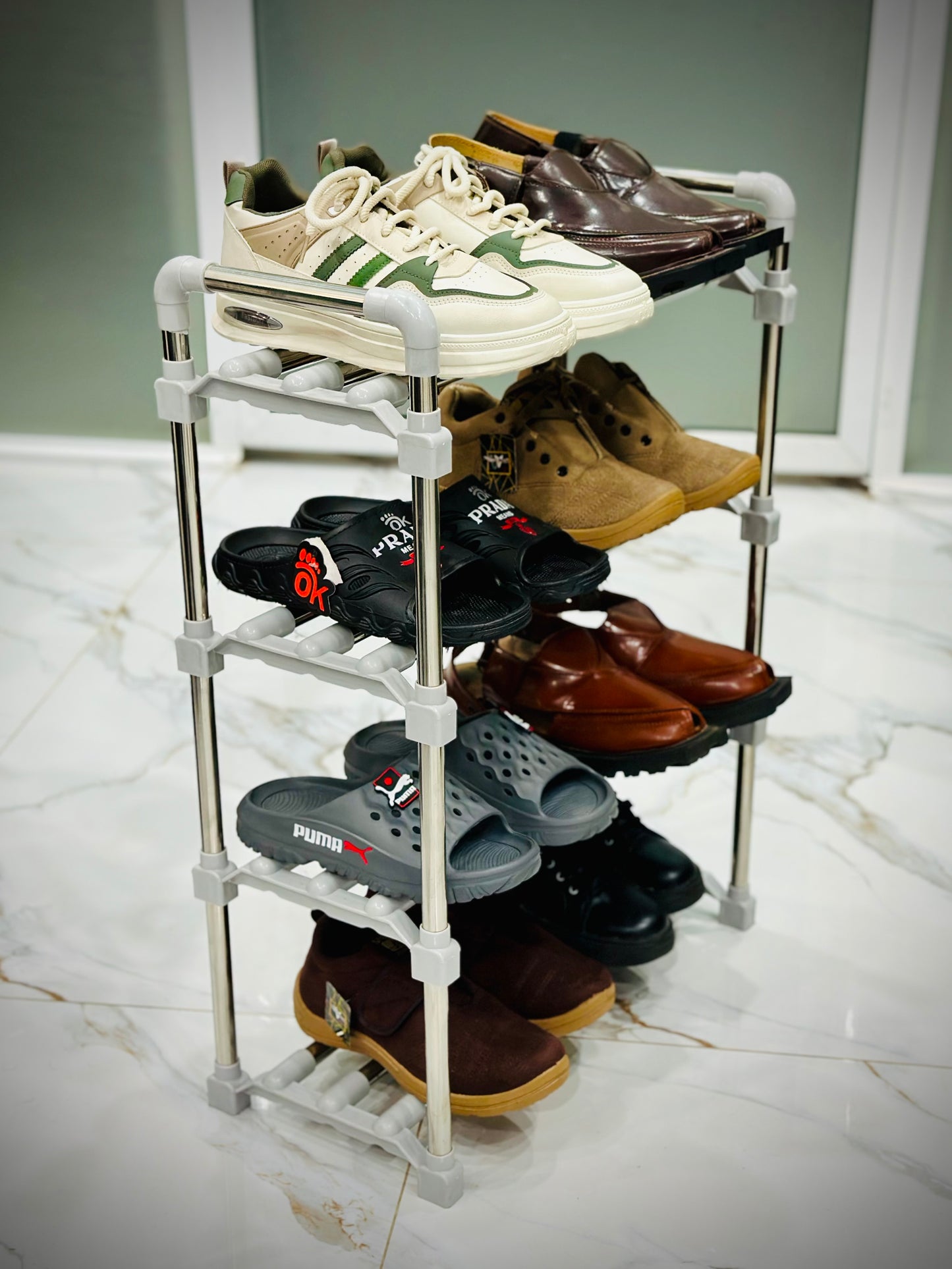 TWO STAR SHOE RACK