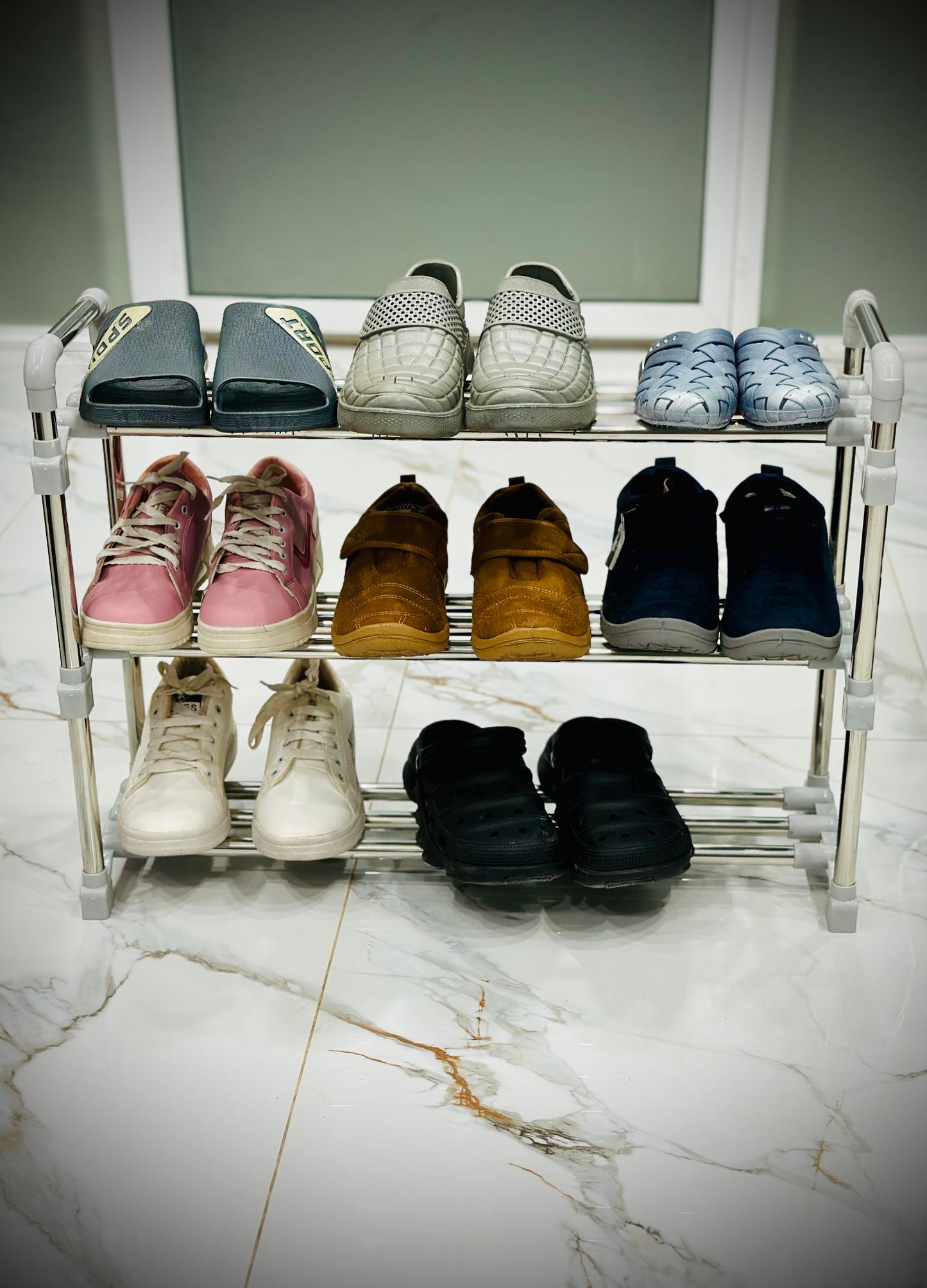TWO STAR SHOE RACK