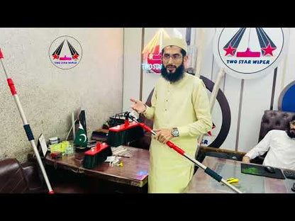 SOLAR PANEL CLEANING BRUSH . ( Now With Extra Large Brush Head )اب بڑے برش کے ساتھ
