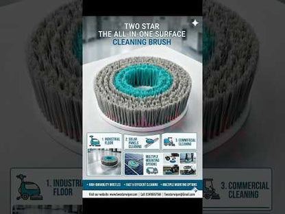 Two Star All In One Surface Cleaning Brush Head (12 inch )