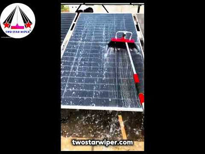 SOLAR PANEL CLEANING BRUSH . ( Now With Extra Large Brush Head )اب بڑے برش کے ساتھ