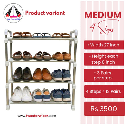 TWO STAR SHOE RACK