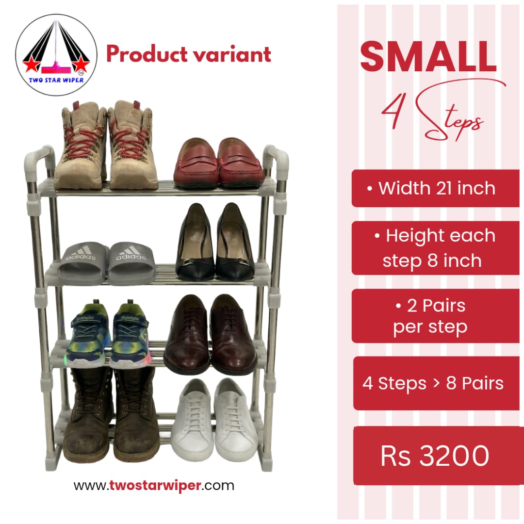 TWO STAR SHOE RACK
